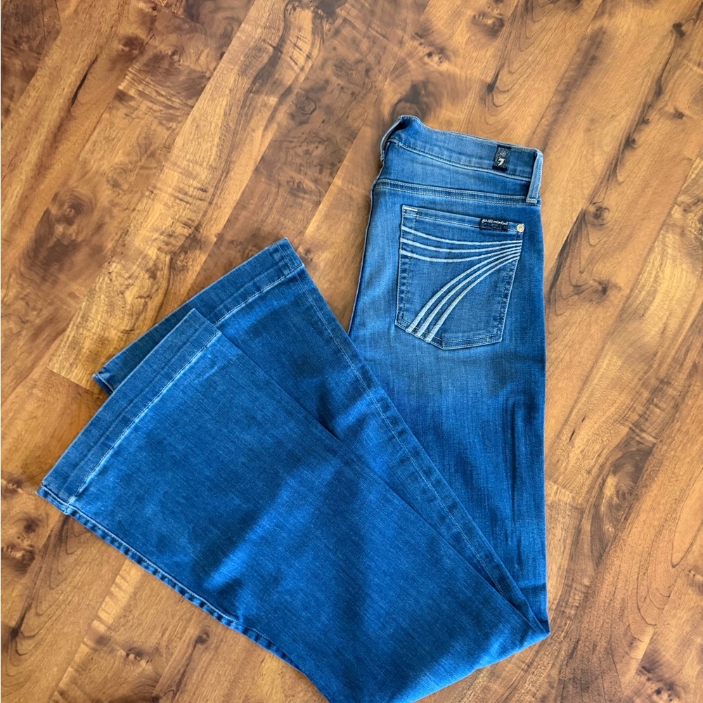 7 For All Mankind Dojo Flared Jeans